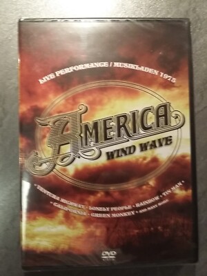 AMERICA  Wind Wave  Live Performance  1975    neue,noch verschweißte DVD