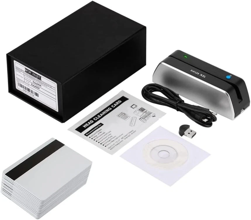 Bluetooth VIP Card Swiper Reader Writer Encoder Hico 3 Tracks USB and Bluetooth - Image 4 of 4
