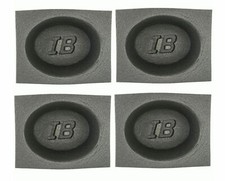 6"x9" Foam Speaker Baffles Universal for 6x9" Car Audio 4" Deep Two Pairs