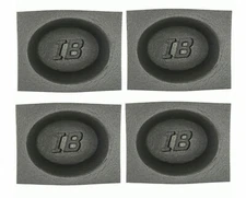 6"x9" Foam Speaker Baffles Universal for 6x9" Car Audio 4" Deep Two Pairs 