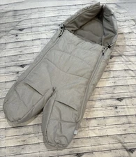 Stokke Xplory Footmuff Modern Grey Split Leg Stroller Bunting