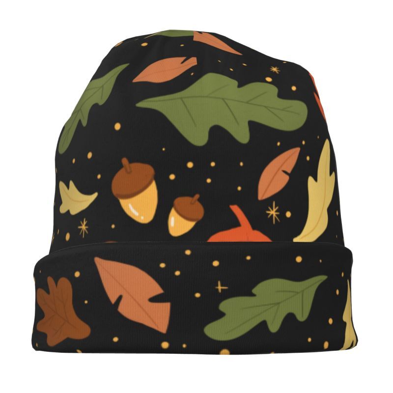 autumn Beanies Hat Adult Unisex Knit skullcaps eBay