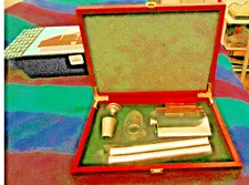 GORHAM GIFT SET CIGAR & FLASK-"THAT'S ENTERTAINMENT"- 5 PIECE  with Box - NIB