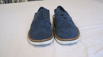 Ecco Aurora Men Oxford Shoes, Dark Blue(Denim) Suede Size US  display picture 3