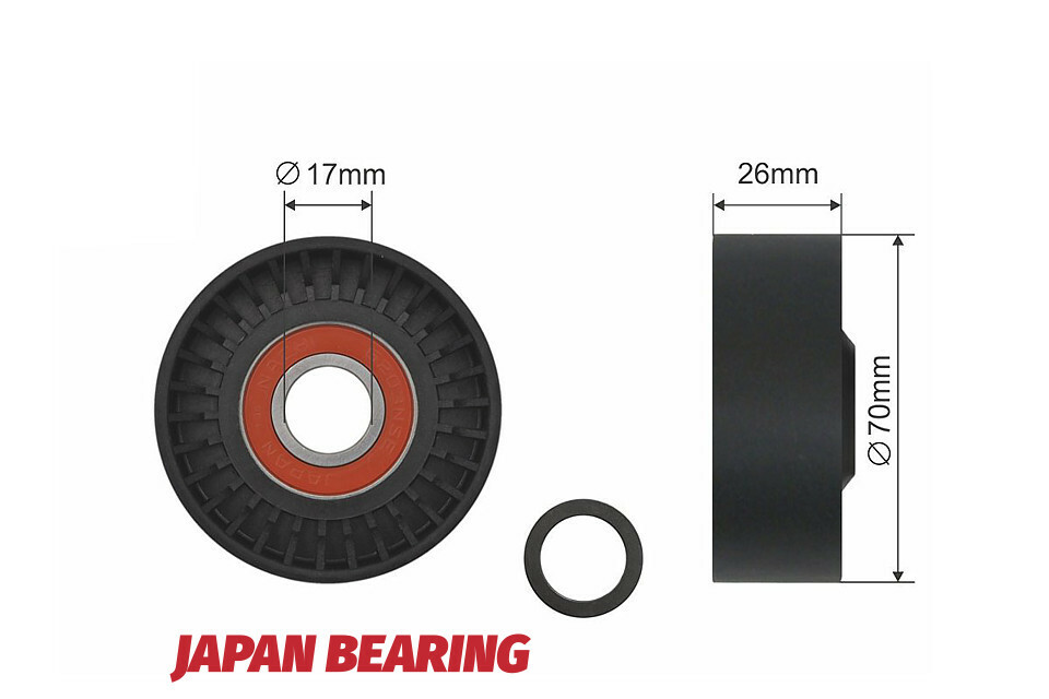 Tensioner Timing Belt Pulley for Seat Cordoba Ibiza III IV