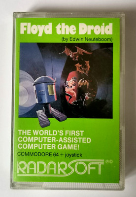 **RAR** Commodore 64 Floyd the Droid Spiel von Radarsoft - getestet funktioniert