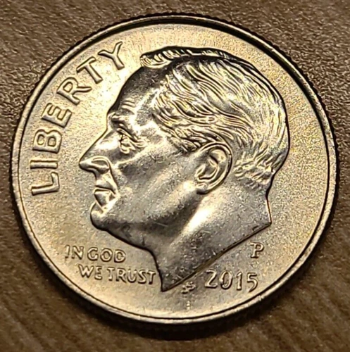 2015 P Roosevelt Dime Clad ** ON HAND **