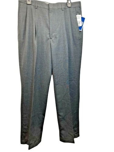 Pants Gray Pleated Dress Suit 