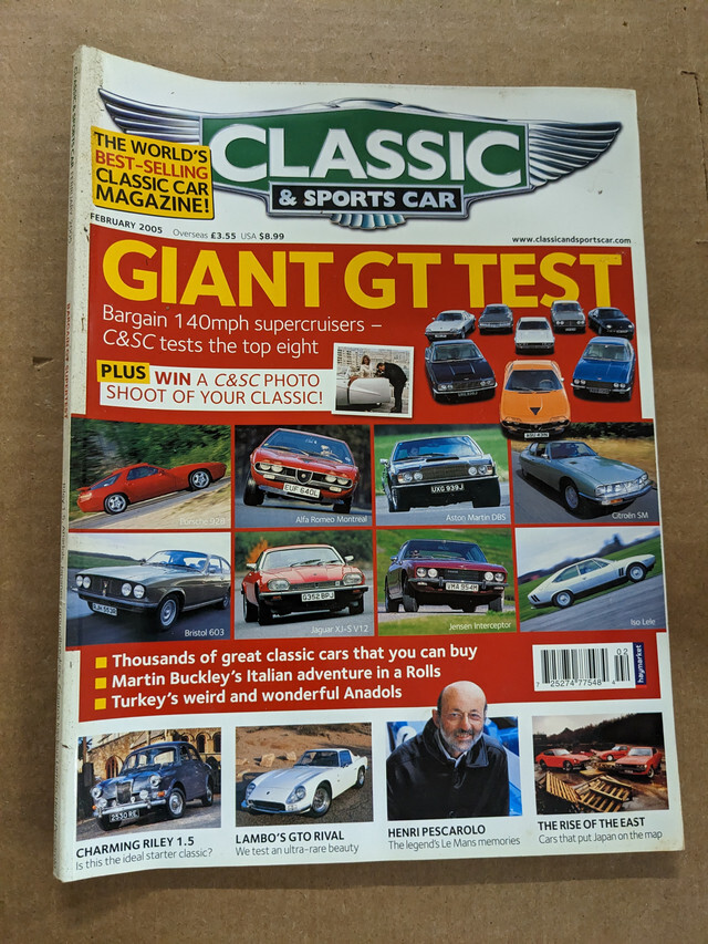 Classic & Sports Car Magazine - February 2005 - Giant GT Classic & Sports Car Magazine - February 2005 - Giant GT