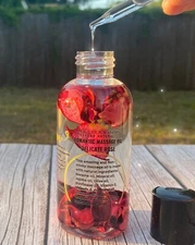 Romantic Massage and Body Oil for Couples with Vitamin E, Organic Oil Non Sticky