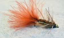 Bead Head Brown Wolly Bugger with Rubber Legs - 6 Flies - Mustad Signature Hooks