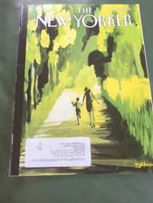 August 15, 2022  THE NEW YORKER MAGAZINE - ILLUSTRATED COVER ART