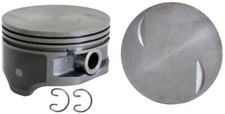 Flat Top Pistons For 01-07 Gmchevrolet 8.1l496 Ohv V8 .020 Oversized Flat Top Pistons For 01-07 Gmchevrolet 8.1l496 Ohv V8 .020 Oversized