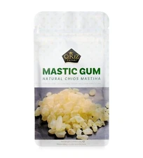 Cerez Pazari Natural Mastic Gum, Greek Chios Pure Resin, Sugarless Gum Made from