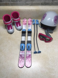 american girl doll skis