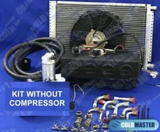 Coldmaster A/C Kit Universal Underdash Evaporator 404-0 12V 14X20 No Compressor