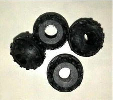 TYCO RARE OEM QUADRUNNER, TURBO HOPPER & AERO HOPPER BUGGY TIRES X 4 - NOS