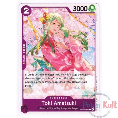 One Piece Card Game Karte OP13-060 C Toki Amatsuki [FR] TCG OP13 Near Mint