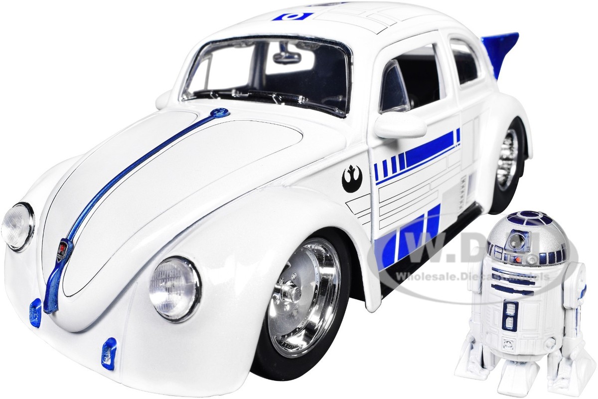 1959 VOLKSWAGEN DRAG BEETLE & R2-D2 FIGURE 