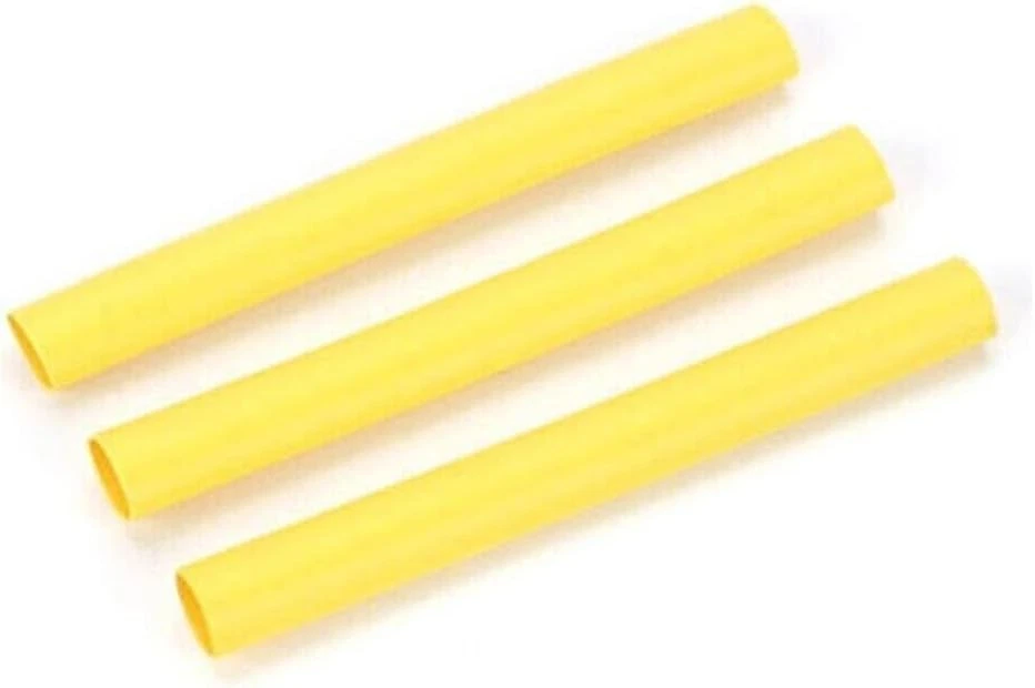 Du-Bro 439 1/4" Diameter Yellow Heat Shrink Tubing (3-Pack) Yellow 1/4" dia - Image 3 of 4