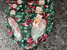 Jockey No Panty Line Promise Black Geometr Hi-Cut Panties- Set of 3- Size 8 NWT