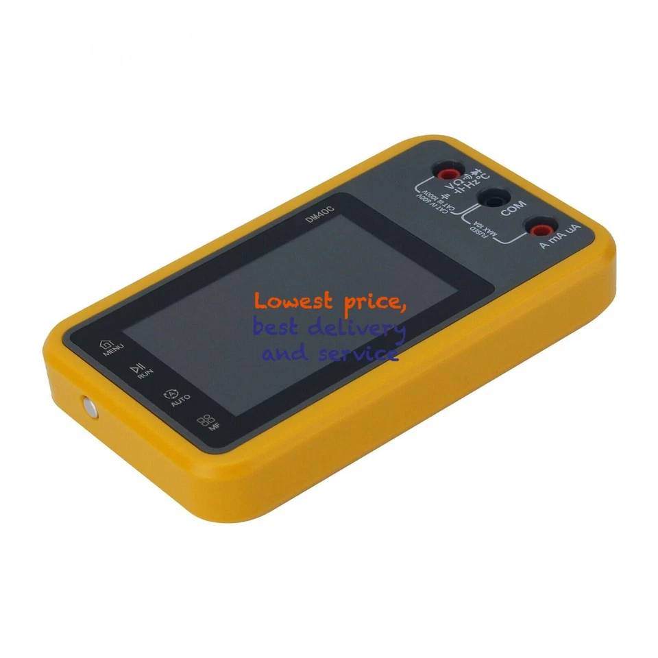 DM40C 10Hz-60MHz Digital Multimeter Oscilloscope Signal Generator w/ MP01 Probe - Image 3 of 4