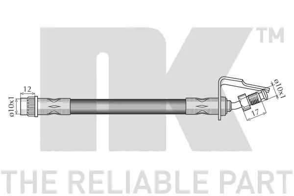 Nk Bremsschlauch [Hersteller-Nr. 853952] für Opel, Vauxhall, Renault - Bild 3
