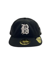 New Era Cap 7 5 8 Polyester Blk Men's Birmingham Barons Homegame Exclusive FiV41
