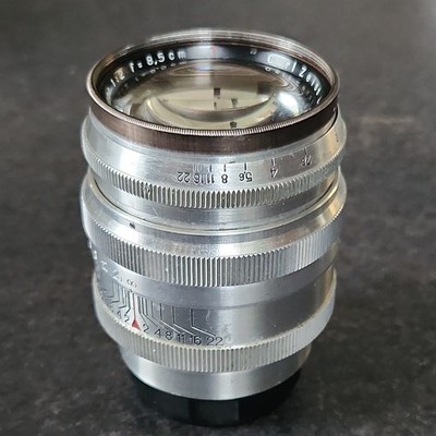 Carl Zeiss Jena  Sonnar 2,0 / 8,5cm M39 LTM
