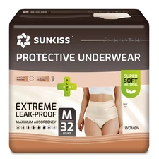 Women Incontinence Underwear, Daytime Disposable Postpartum Adult Panties, Pr...
