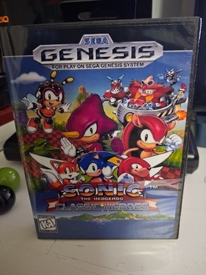 Sonic Classic Heroes( Sonic 1&2 Hack) Sega Genesis 
