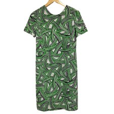 mina perhonen wind basket dress, size 38, green Women USED