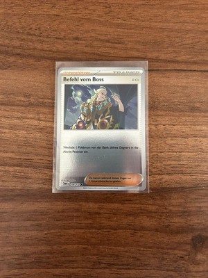 Pokemon Deutsch - Befehl vom Boss 114/132 - Reverse Holo | NM
