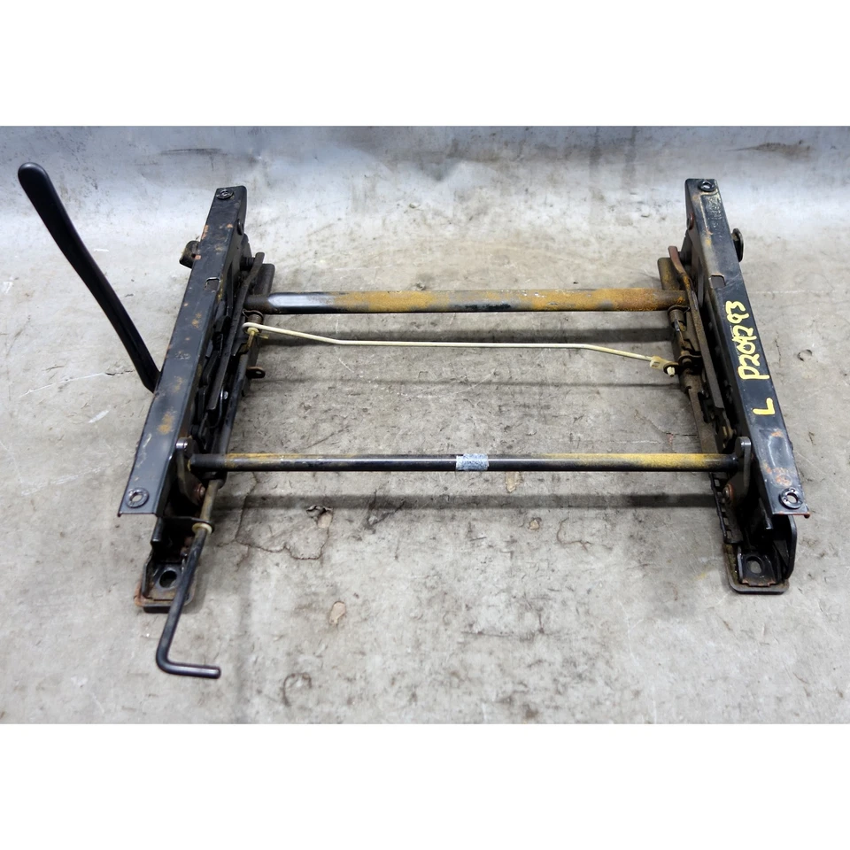 BMW E12 E23 E28 1980-1988 conductor izquierdo ajuste vertical riel de asiento delantero OEM Foto 3 de 4