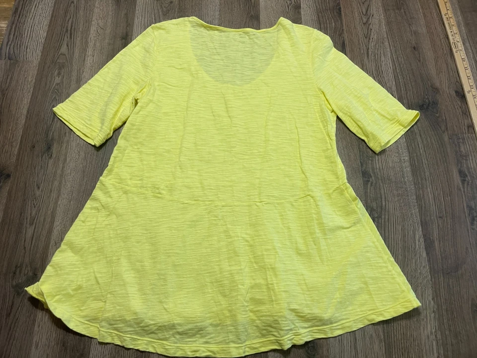 Неоновая рубашка Buddha, женская маленькая большая, желтая, с коротким рукавом - Изображение 2 из 4