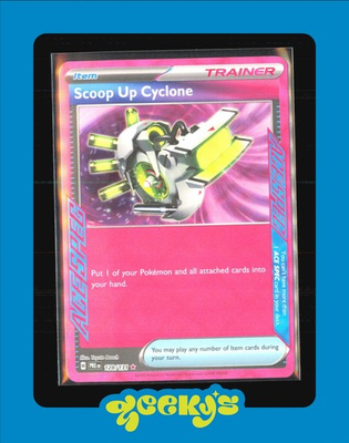 #ad #ad Scoop Up Cyclone 128 131 Prismatic Evolutions ACE SPEC $1.35