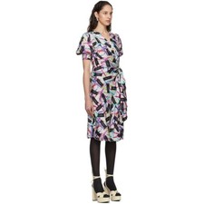 Marc Jacobs Silk Wrap Dress 4 NWT