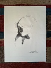 EMILIO GRECO. Roma, domenica 10 dicembre 1972 - VOLTO DI RAGAZZA