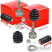 2X Herth+Buss Antriebswellengelenk Satz Radseitig Passend FüR Daihatsu Cuore MOV