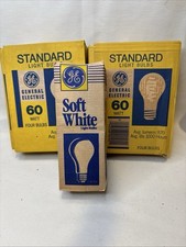GE Vintage Standard Utility 60 Watt Light Bulbs Lot of 10