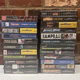 23 PAL Sega Mega Drive Megadrive Games Lot,Bundle . US Seller.Tested