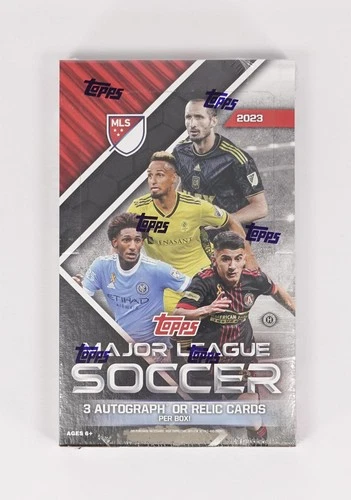 2023 TOPPS MLS MAJOR LEAGUE SOCCER HOBBY BOX