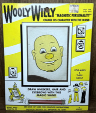NEW Vintage Wooly Willy Magnetic Drawing Toy Game Draw Whiskers Hair  Eyebrows