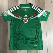 Mexico 2014 Home Jersey Retro World Cup MX Selecci n Tricolor Green S,M,L,XL-2XL
