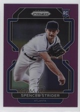 2022 Panini Prizm Tier III Purple Prizm Spencer Strider #240 10x0