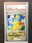 Pikachu 027 Paldea Evolved Black Star Promo PSA 9 MINT