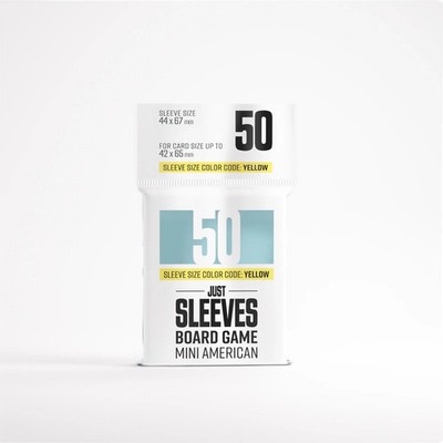 Gamegenic Just Sleeves - Mini American (pk50)