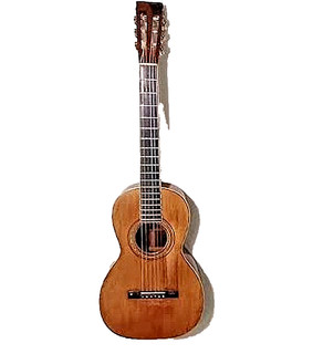 1882 Martin #2 Parlor Guitar 12 Fret Slot Top in Rosewood/Spruce/Mahogany/Pearl