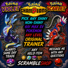   Pokemon Champions Pokemon Scarlet and Viole...