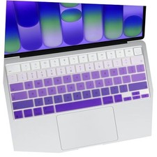 Keyboard Cover for 2026 2026 Macbook Neo/Air 13 15/Pro 14 16 Ombre Purple